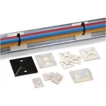 HellermannTyton MB4A Kabelbinder-Befestigungssockel 28x28mm PA66 natur