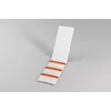 HellermannTyton HELASIGN selbstlaminierende Kabelmarkierungs-Etiketten, Rot/Transparent, 19 x 38 mm, 60 Etiketten (10 Blätter mit je 6), PVC 598-31402