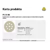 HERMES KLINGSPOR 225 mm PS 33 CK Schleifscheibe, Körnung P80, GLS38-Lochung, 50er-Pack