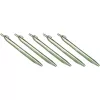 High Peak Stahl-Hering mit Haken, 6 Stück (24 cm)
