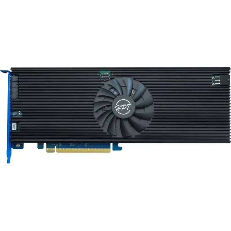 HIGHPOINT Rocket 1608A PCIe Gen5 x16 auf 8-M.2 NVMe Switch-Adapterkarte