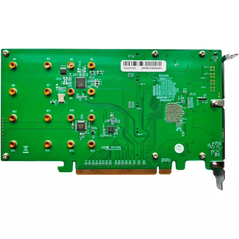 HighPoint SSD7505 PCIe 4.0 NVMe RAID-Controller, 4x M.2 SSD