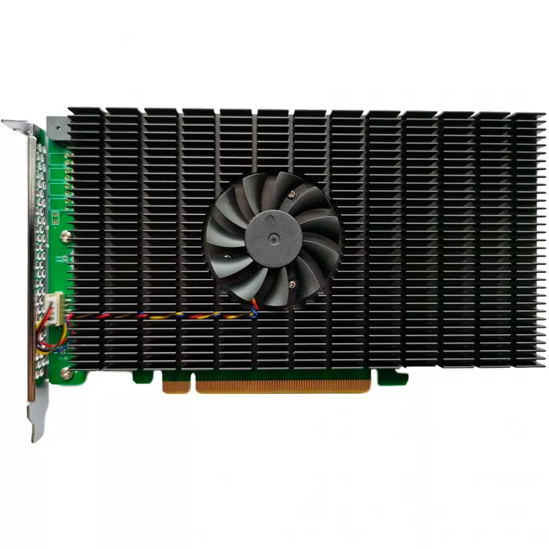 HighPoint SSD7505 PCIe 4.0 NVMe RAID-Controller, 4x M.2 SSD