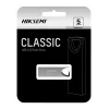 HIKSEMI Classic 64GB USB 3.0 Flash-Laufwerk, Zinklegierung, kappenloser Schiebemechanismus, Silber