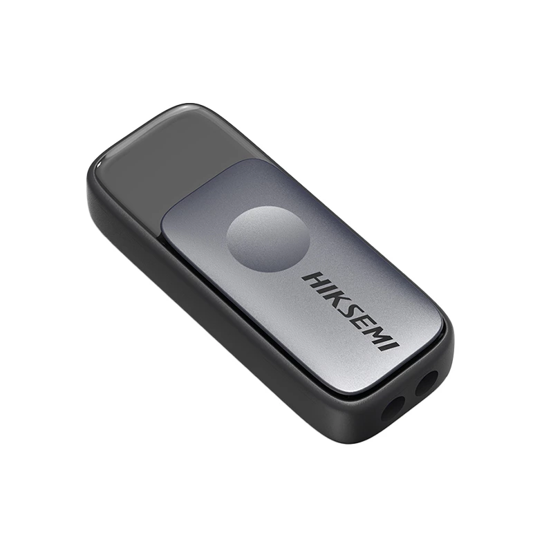 HIKSEMI Pully 128GB USB 3.2 Gen 1 Flash-Laufwerk, einziehbar ohne Kappe, Schwarz