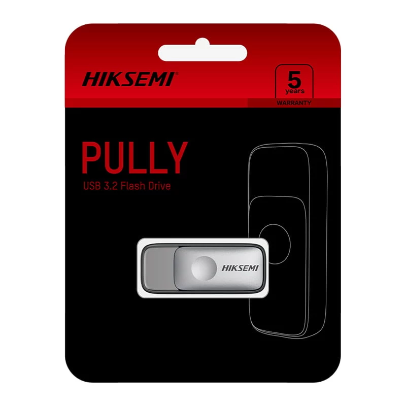 HIKSEMI Pully 32GB USB 3.2 Gen 1 Flash-Laufwerk USB-A einziehbar Schwarz