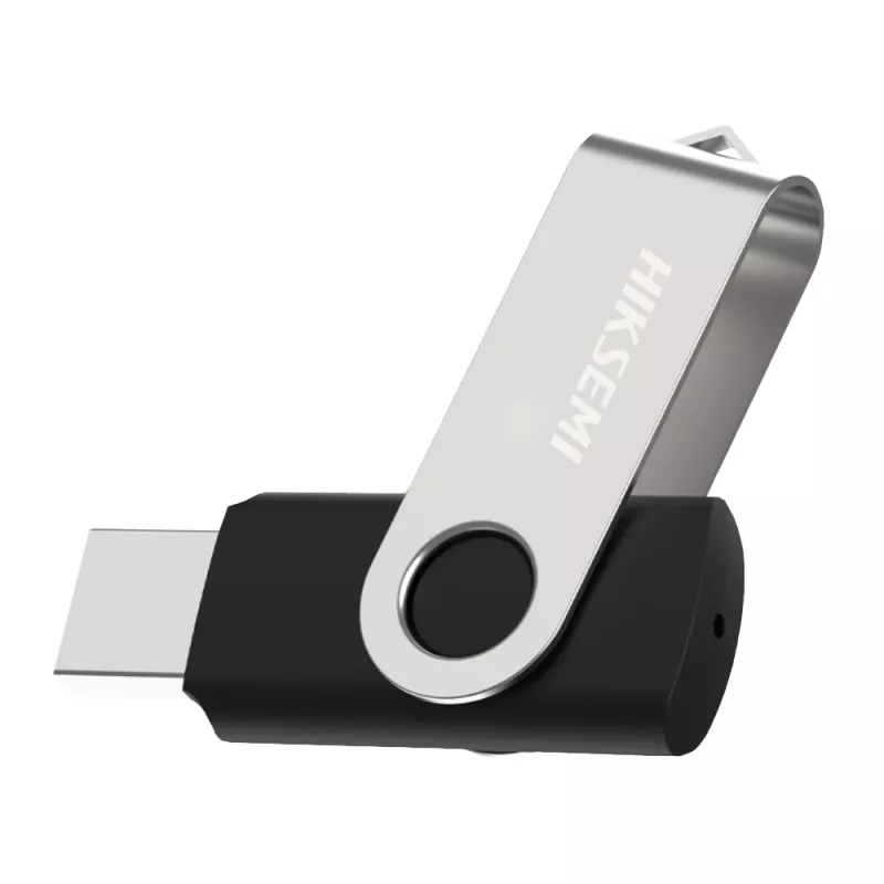 HIKSEMI Rotary Series 64GB USB 3.0 Flash-Laufwerk - Silber