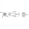Hikvision 12MP IP Kamera DS-2CD2T126G3-IS2UY/SL(2,8mm)(eF) AcuSense DarkFighter