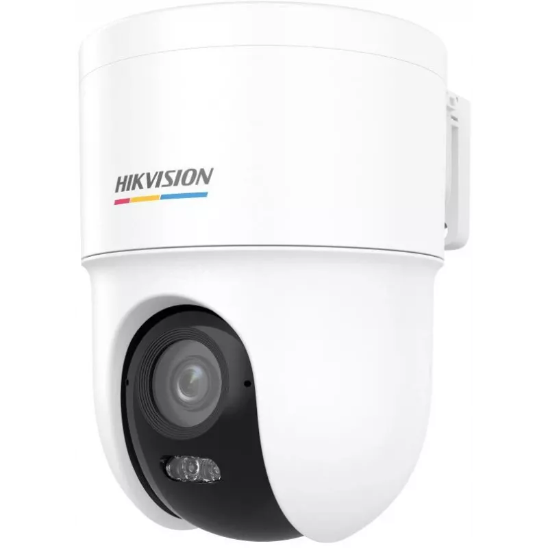 Hikvision DS-2CD1F47G3H-LIUF/SX 4 MP ColorVu 3.0 Schwenk-Neige-Netzwerkkamera, 2,8-mm-Objektiv, Zwei-Wege-Audio, IR-/Weißlicht 30 m, IP66