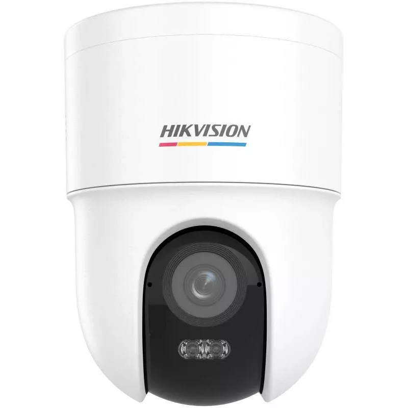 Hikvision DS-2CD1F47G3H-LIUF/SX 4 MP ColorVu 3.0 Schwenk-Neige-Netzwerkkamera, 2,8-mm-Objektiv, Zwei-Wege-Audio, IR-/Weißlicht 30 m, IP66