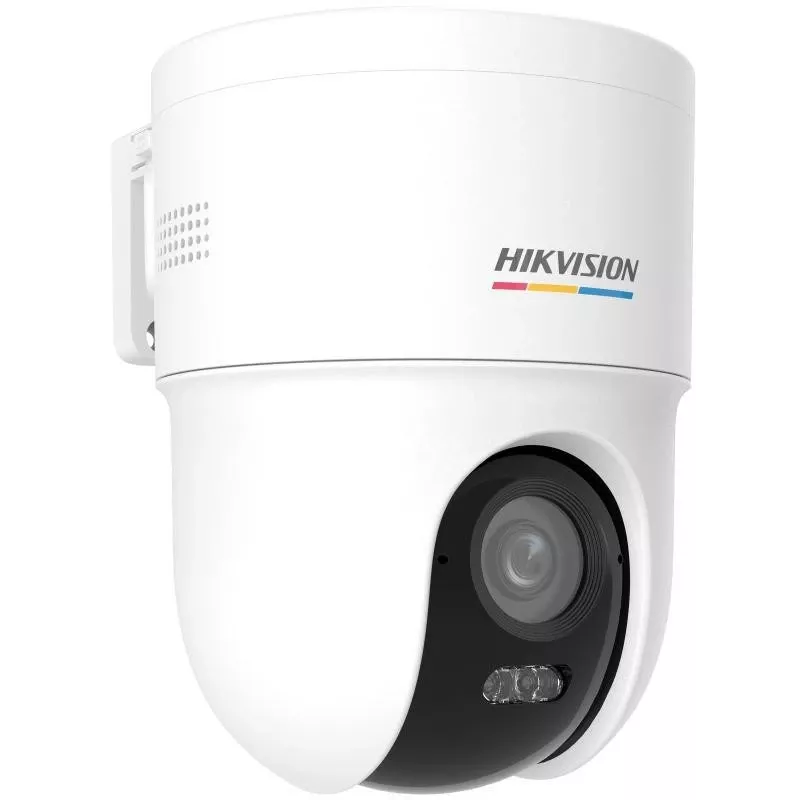 Hikvision DS-2CD1F47G3H-LIUF/SX 4 MP ColorVu 3.0 Schwenk-Neige-Netzwerkkamera, 2,8-mm-Objektiv, Zwei-Wege-Audio, IR-/Weißlicht 30 m, IP66