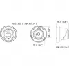 Hikvision DS-2CD2343G2-LI2U/SL 2,8mm PL AcuSense 4MP Turret IP Kamera mit Smart Hybrid Light
