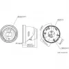 Hikvision DS-2CD2346G2H-IS2U/SL 2.8mm EF PL 4MP AcuSense Turret IP Kamera