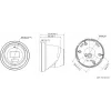Hikvision DS-2CD2346G2H-IU(2,8mm)(EF)(Schwarz) DarkFighter AcuSense 4MP Turret IP Kamera