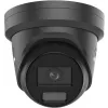 Hikvision DS-2CD2347G3-LIS2UY/SL 2.8mm Schwarz 4MP ColorVu Turret IP Kamera mit AcuSense
