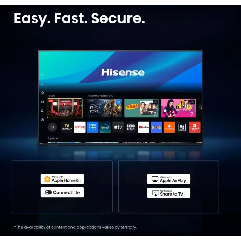 Hisense 32A4S 32 Zoll (80 cm) Full HD Smart TV