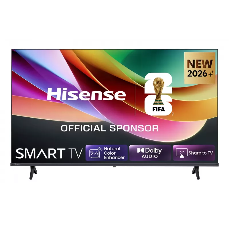 Hisense 40A4S 101,6 cm (40 Zoll) Full HD Smart TV Wi-Fi Schwarz 200 cd/m²