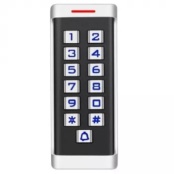 HISMART Multifunktionales Zugangskontroll-Tastenfeld mit Mifare-Kartenleser und integriertem Controller