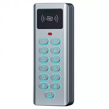 HISMART TV993758 IP65 Standalone Access Control Keypad mit Mifare-Kartenleser und integriertem Controller