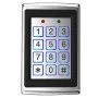 HISMART TV993772 Multifunktions-Zutrittskontroll-Tastatur mit Mifare-Kartenleser, PIN, 2000 Benutzer, IP65, Wiegand 26/34, Zinklegierung