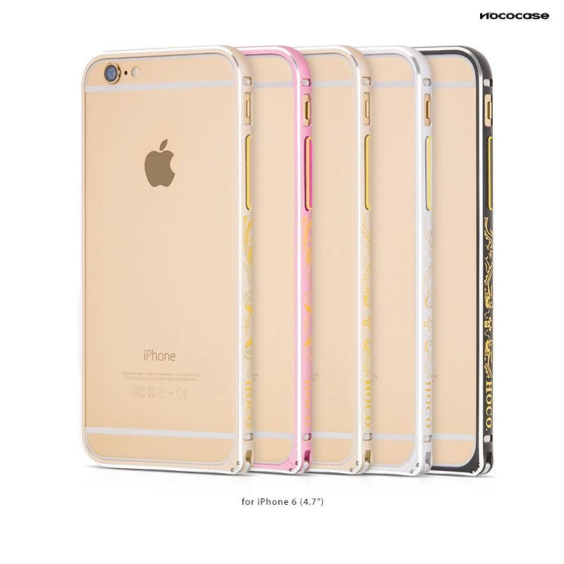 Hoco Good Fortune Bumper Case für Apple iPhone 6 / 6S HI-T027 Pink