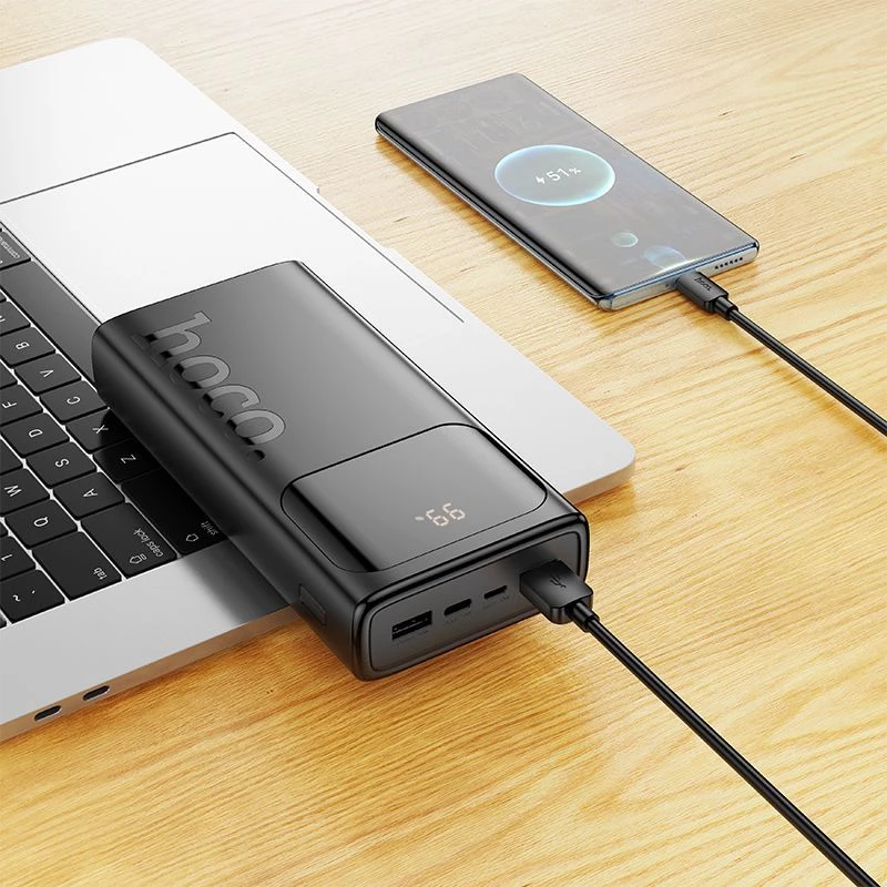 Hoco J144A Hymn Power Bank 30000mAh Schwarz