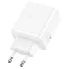 Hoco N51 Scenery PD65W (2C1A) GaN Charger EU Plug White
