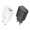 Hoco N61 Gentle PD20W+QC3.0 Ladegerät (EU) Schwarz