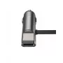 Hoco Universal UCL01 Multifunktionskabel Apple + Micro USB, Grau, 1,2m