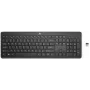 HP 230 Kabellose Tastatur Schwarz 3L1E7AA#UUZ