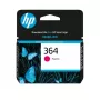 HP 364 Magenta Original Tintenpatrone (CB319EE) – 300 Seiten, 3 ml, Farbstoffbasis CB319EE#ABE