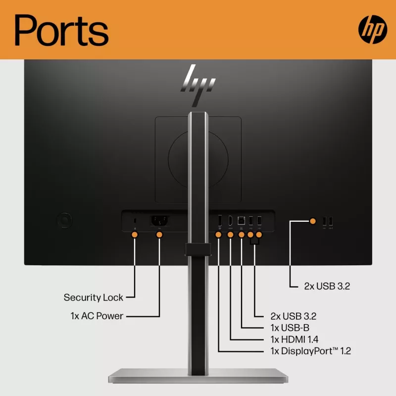 HP E24 G5 Monitor (generalüberholt)