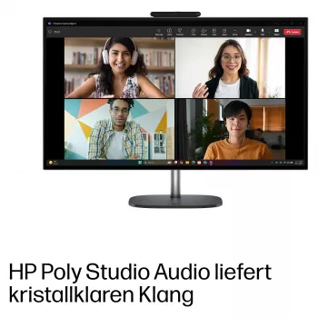 HP OmniStudio X 27-cx0475ng All-in-One PC, 27 Zoll QHD Touchscreen, Intel Core Ultra 7, 24GB RAM, 1TB SSD, RTX 5050, Windows 11 Home