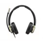 HP Poly Mission 825 Kabelgebundenes Stereo-USB-Headset mit ANC - Schwarz