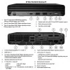 HP Renewed Grade A Elite Mini 800 G9 Desktop PC - Intel Core i5-12500T, 16GB DDR5, 256GB NVMe SSD, Intel UHD Graphics 770, Windows 11 Pro