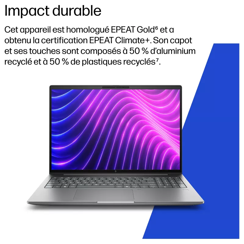 HP ZBook 8 G2i Mobile Workstation - Intel Core Ultra X9 388H - 64GB RAM - 1TB SSD - 16 inch WQXGA - Windows 11 Pro - Silber