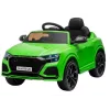Elektro-Kinderauto Audi RS Q8 mit LED-Licht, MP3 und Fernbedienung, Grün