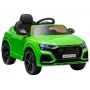 Elektro-Kinderauto Audi RS Q8 mit LED-Licht, MP3 und Fernbedienung, Grün