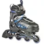HUDORA Leon Kinder-Inline-Skates Größe 37-40 Schwarz/Blau