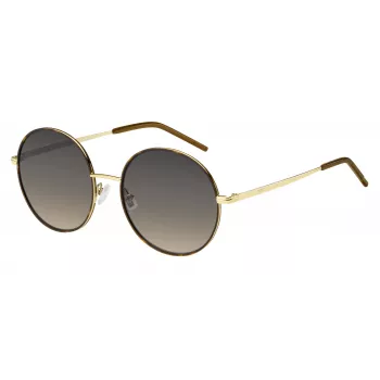 HUGO BOSS BLACK Damen-Sonnenbrille BOSS1593S06J Rechteckiger Acetatrahmen Graue Gläser 54mm