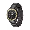HUGO BOSS Herren Skymaster Chronograph Uhr 1530225 44mm Edelstahl Blaues Zifferblatt