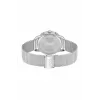 HUGO MAN 1530236 44mm Quarz-Analoguhr mit schwarzem Silikonarmband