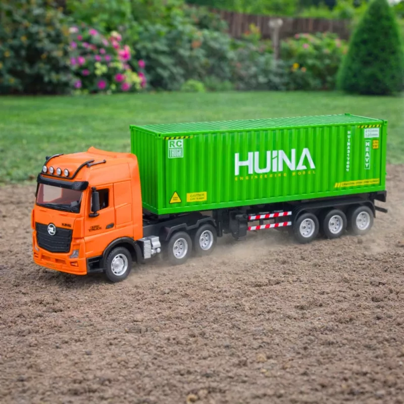 HUINA 1:18 RC Fernsteuerung LKW mit Container, Licht und Sound