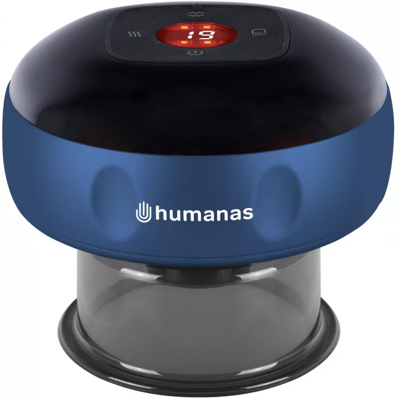 Humanas BB01 Silikon-Schröpfkopf Blau