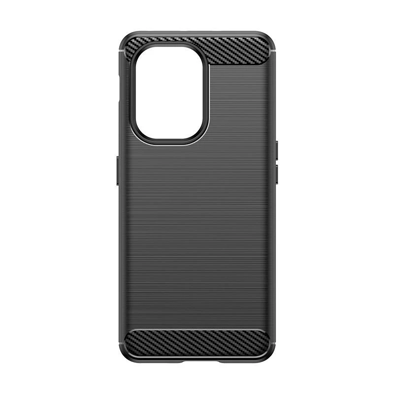 Hurtel Carbon Case Silikonhülle für OnePlus Ace 2V / OnePlus Nord 3 - Schwarz