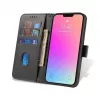 Hurtel Magnet Case Cover für TCL 20 Pro 5G Flip Cover Wallet Stand Schwarz