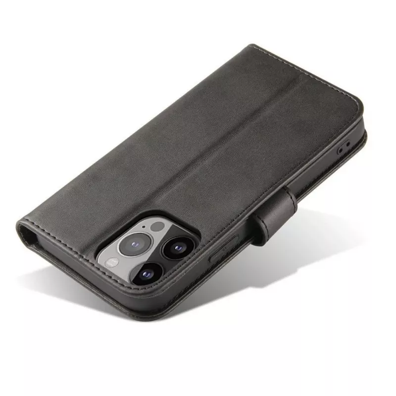Hurtel Magnet Case Cover für TCL 20 Pro 5G Flip Cover Wallet Stand Schwarz