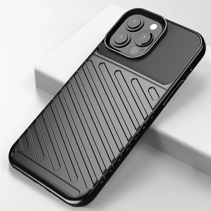 Hurtel Thunder Case iPhone 13 PRO MAX B USB-C auf USB-C Kabel 1,2 m Blau