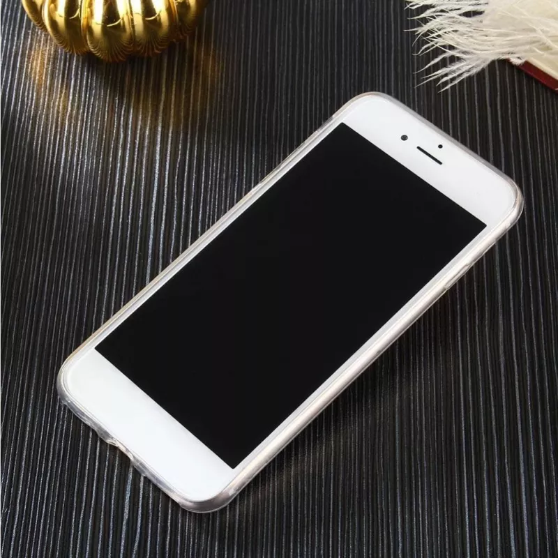 Hurtel Ultra Clear 0,5mm Case Gel TPU Cover für iPhone 12 Pro / iPhone 12 Transparent