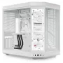 HYTE Y70 Touch Mid-Tower Gehäuse, Weiß, 14,1 inch LCD-Touchscreen, gehärtetes Glas, E-ATX/ATX/mATX/Mini-ITX